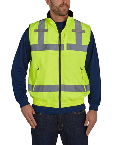 UHV1001 HI VIS INSULATED VEST - Utility Pro Wear